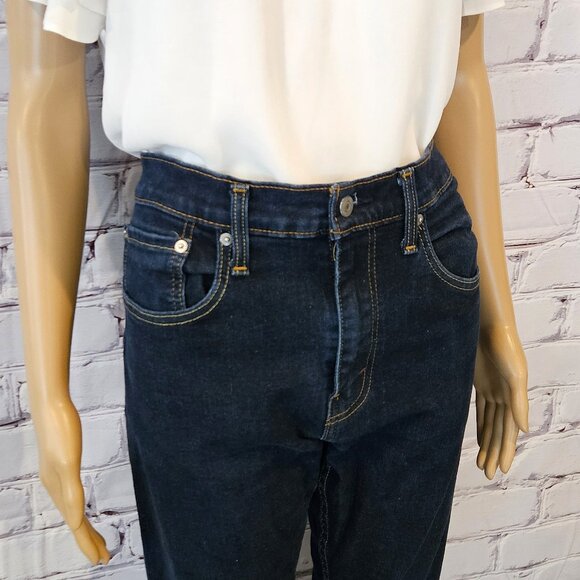 LEVI'S - Vintage 512 Women's slim taper dark wash jeans - Picture 6 of 10